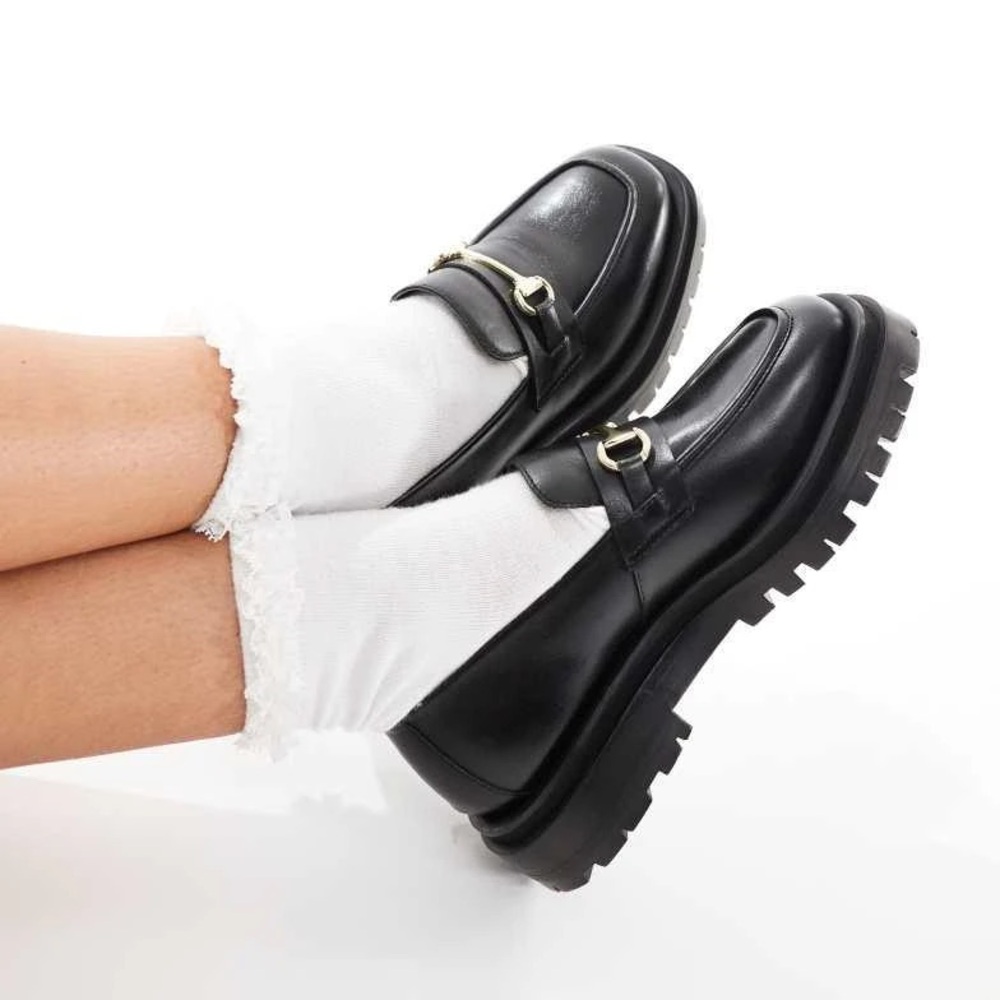 Walk London Leather Slip On Loafers